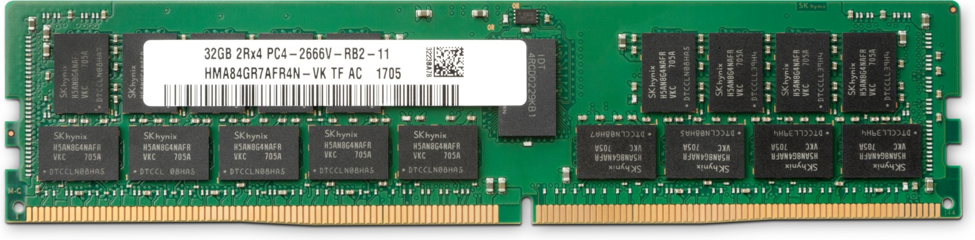 HP 32GB DDR4 2666MHz memory module 1 x 32 GB ECC - 1XD86AT